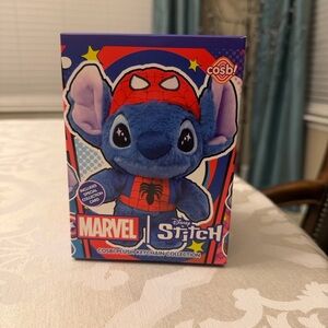 Marvel Disney Stitch Cosbi Plush Keychain Blind Box Collection
